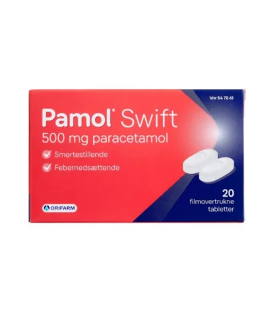 Pamol Swift 500 mg – 20 stk
