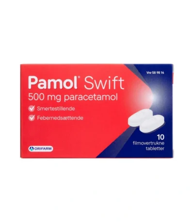 Pamol Swift 500 mg – 10 stk