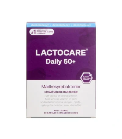 Lactocare Daily 50+ - 60 stk
