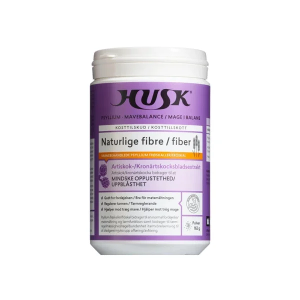 Husk Psyllium Mavebalance Pulver Artiskok - 162 g