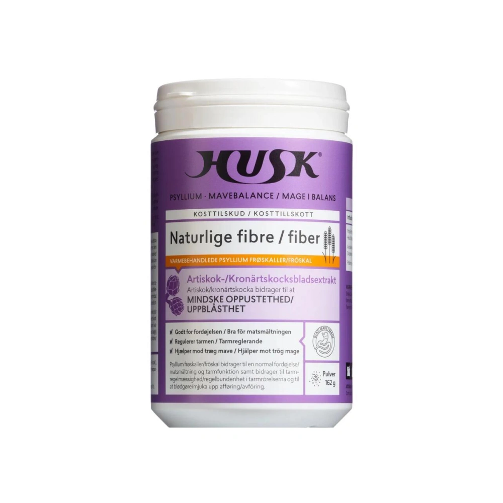 Husk Psyllium Mavebalance Pulver Artiskok - 162 g