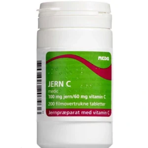 Jern C Medic tabletter - 200 stk