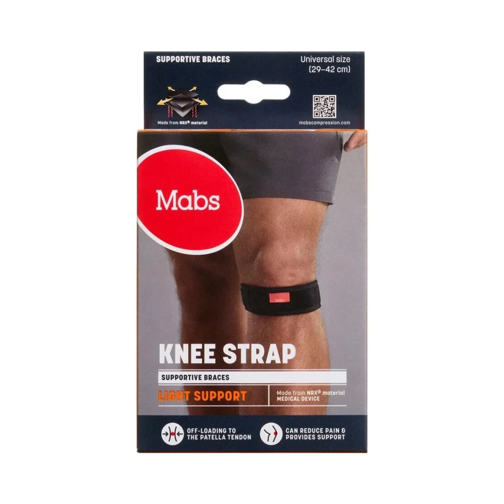 Mabs Støttebandage Knæbånd One Size 1 stk