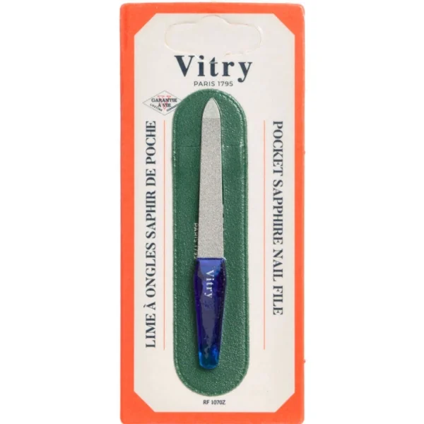 Vitry Neglefil Lommemodel Safirblå - 1 stk