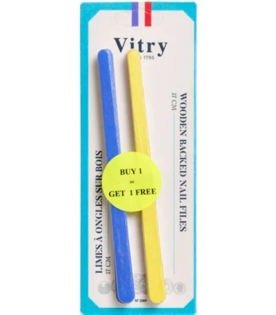 Vitry Træbeklædt Neglefil - 1 stk