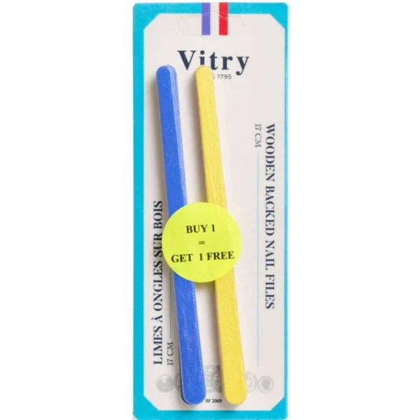 Vitry Træbeklædt Neglefil - 1 stk
