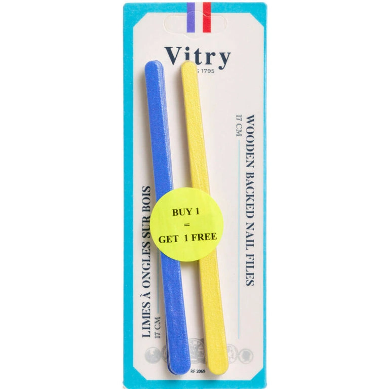 Vitry Træbeklædt Neglefil - 1 stk